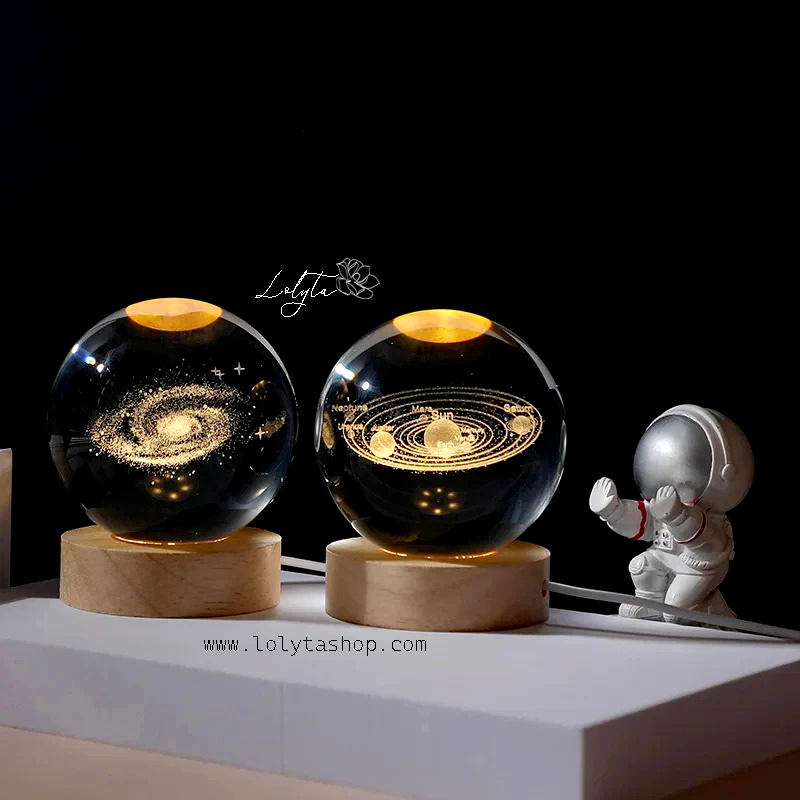 Crystal Ball Globe Night Light - Lolyta