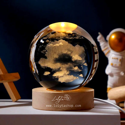 Crystal Ball Globe Night Light - Lolyta