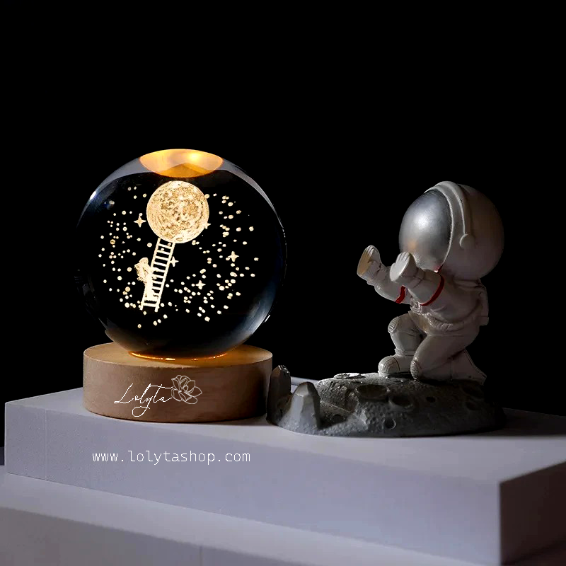 Crystal Ball Globe Night Light - Lolyta