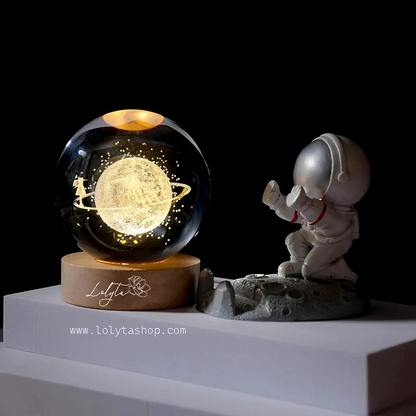 Crystal Ball Globe Night Light - Lolyta