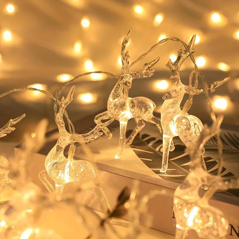 Christmas Reindeer String Lights - Lolyta