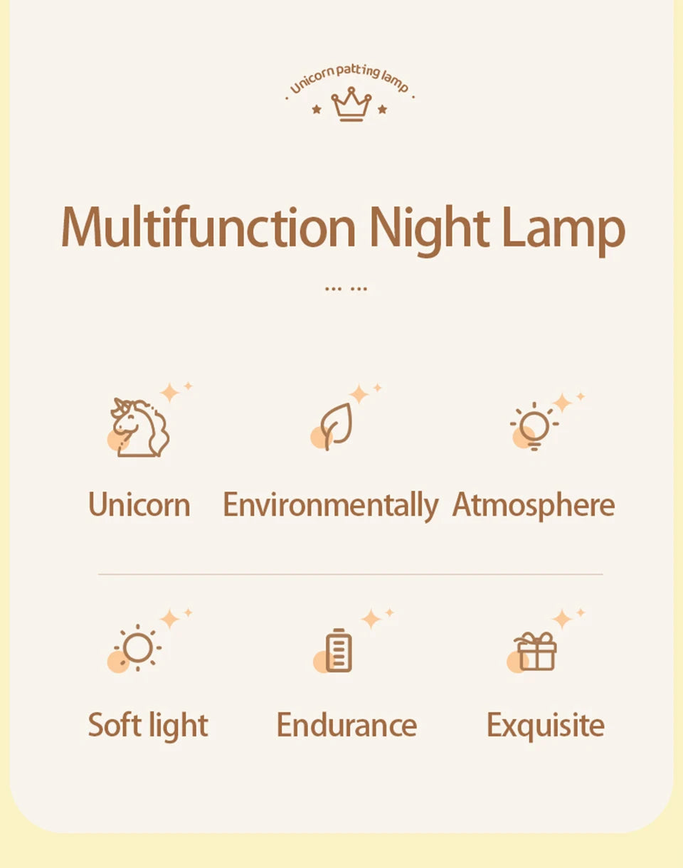 Unicorn Night Lamp - Lolyta