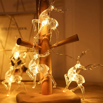 Christmas Reindeer String Lights - Lolyta