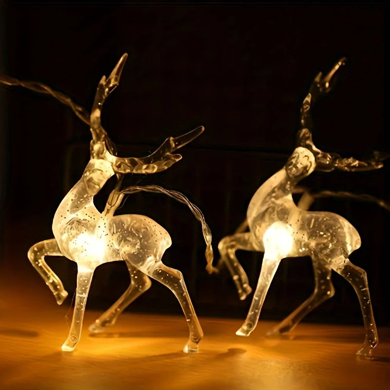 Christmas Reindeer String Lights - Lolyta