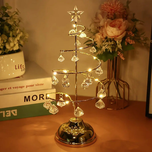 Crystal Christmas Tree  Lamp - Lolyta