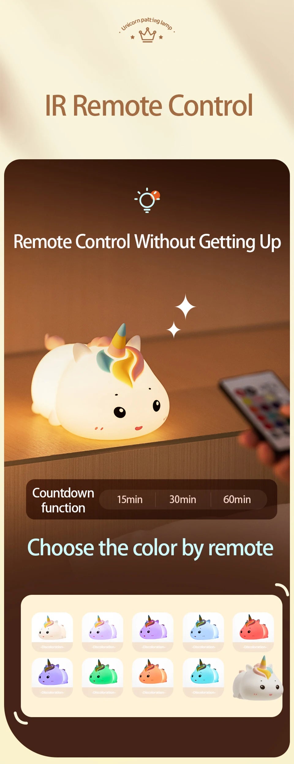 Unicorn Night Lamp - Lolyta