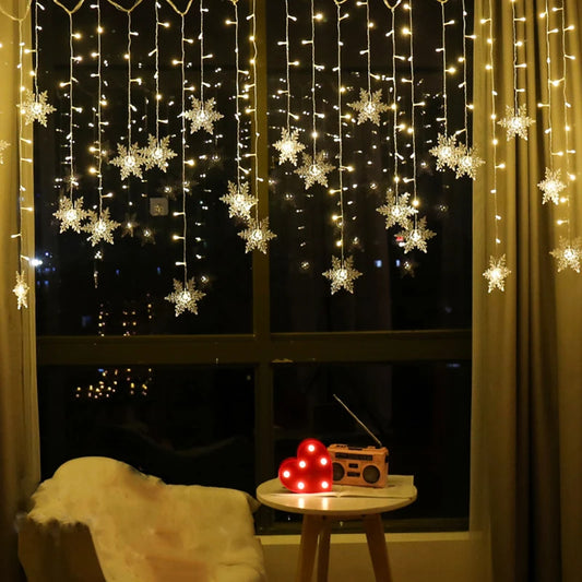 Christmas Snowflakes LED String - Lolyta