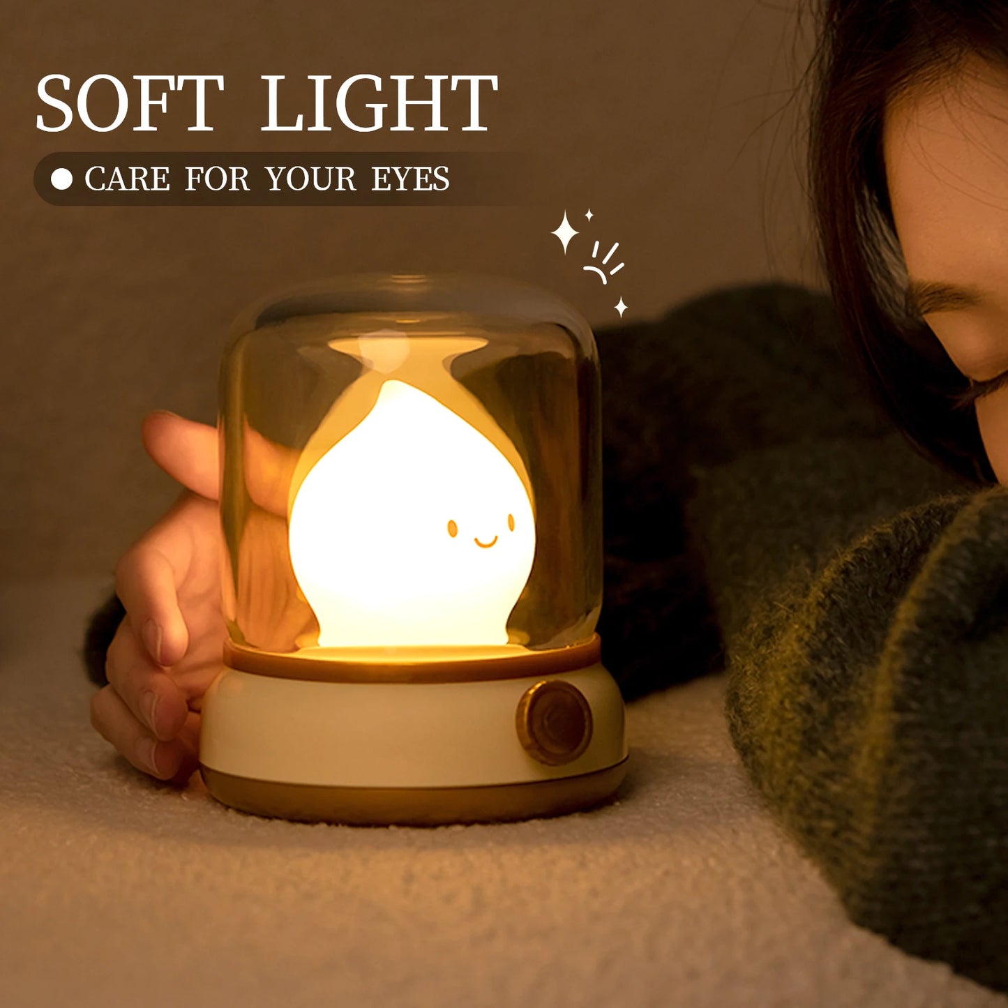 Cute Flame Night Lamp - Lolyta