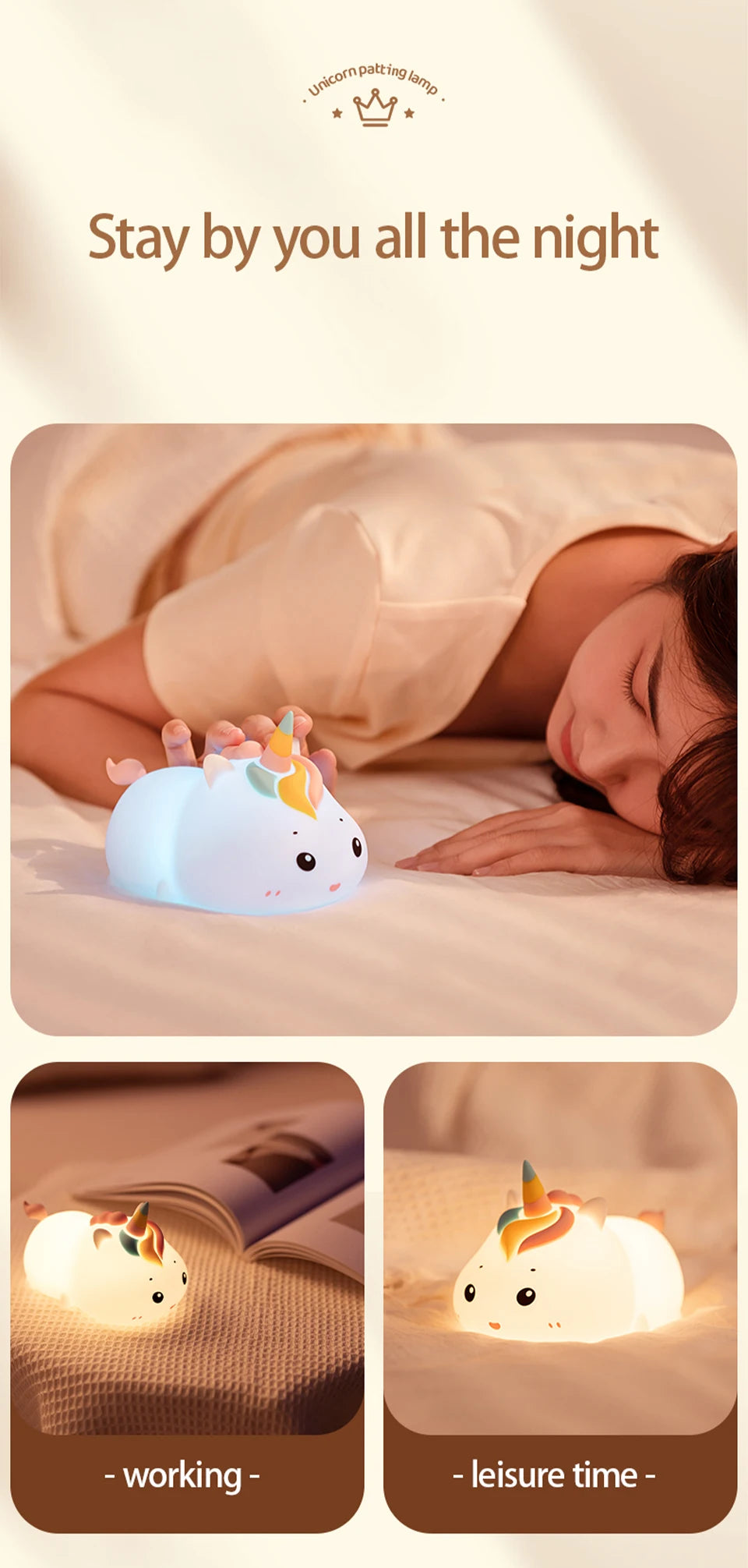 Unicorn Night Lamp - Lolyta